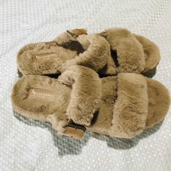 KOOLABURRA BY UGG FURR-AH SLIDE SANDALS SLIPPERS  WOMENS AMPHORA - Picture 7 of 10